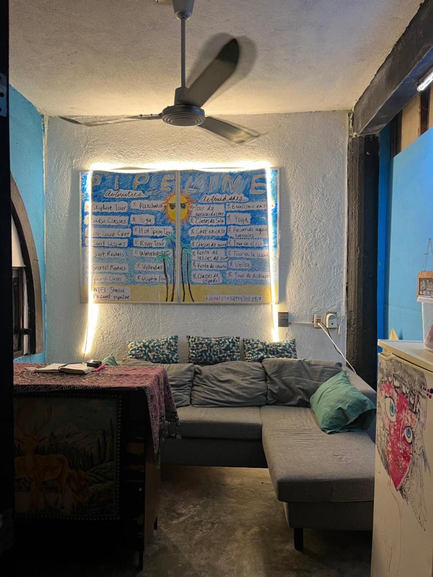 Pipeline Hostel Puerto Escondido  Eksteriør bilde